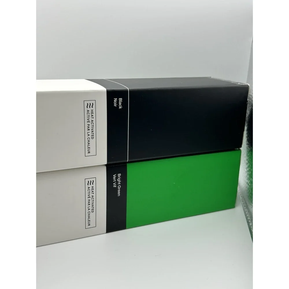 Lot Of 2- Cricut Infusible Ink Transfer Sheets 12x12 Black & Green‎